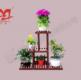 木紋色鋁合金花架(小號(hào))